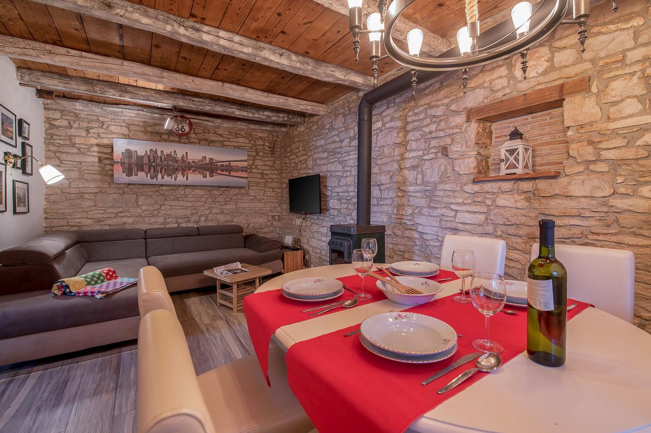 Rustic Istrian House Varesco Krnica Eksteriør bilde