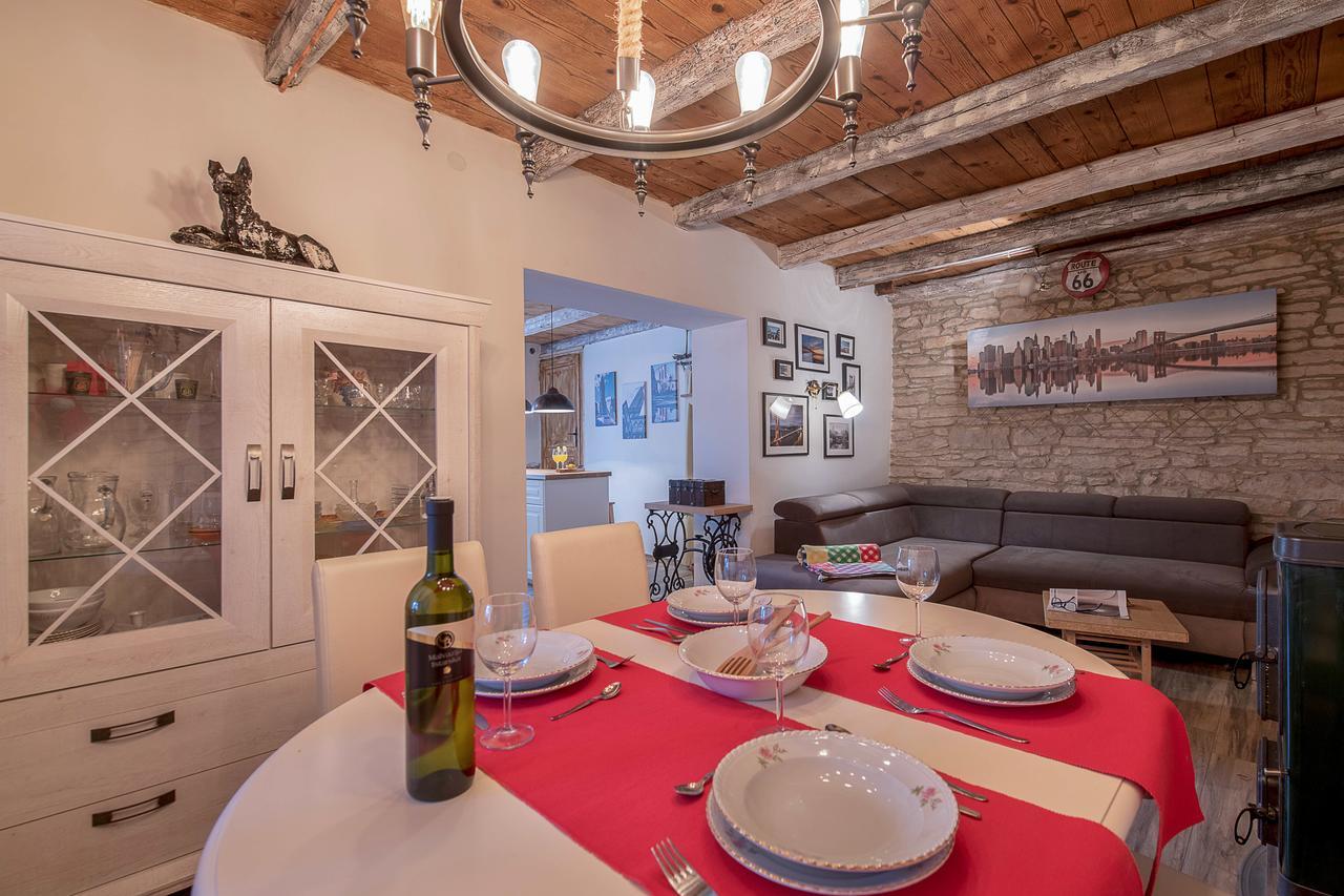 Rustic Istrian House Varesco Krnica Eksteriør bilde